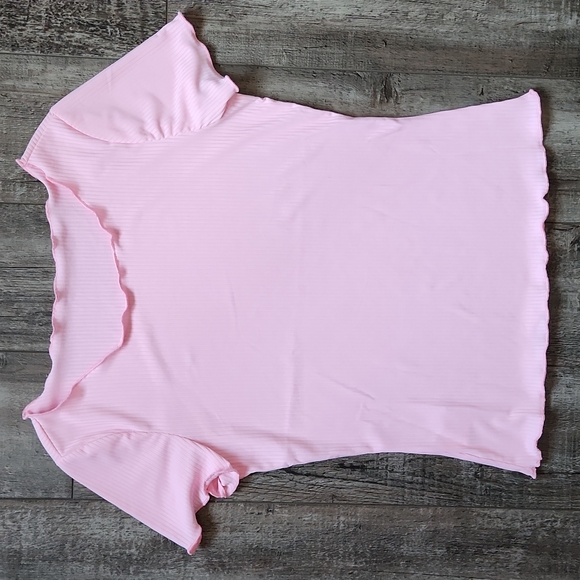 Pink t-shirt, sz M, NWOT - Picture 2 of 7